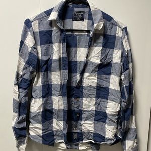 A&F Flannel Button Up Shirt